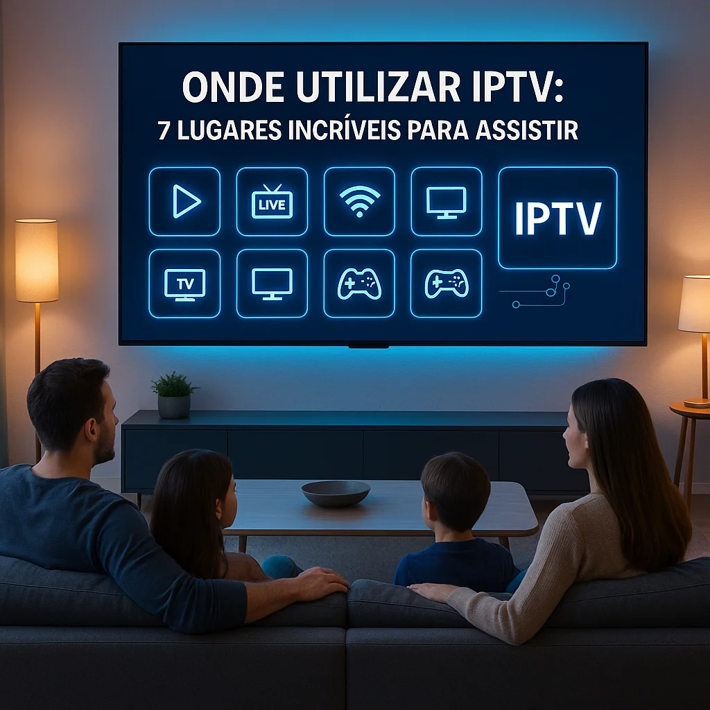 Onde utilizar iptv