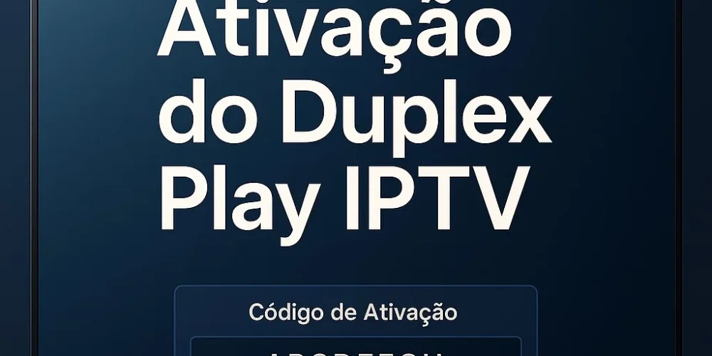 Ativação do Duplex Play IPTV