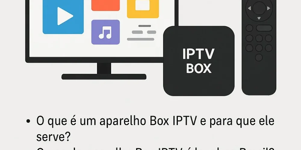 Aparelho Box IPTV